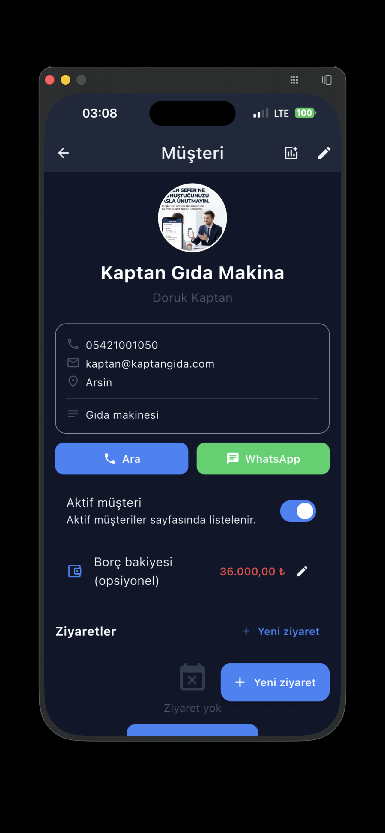 Müşteri Listesi